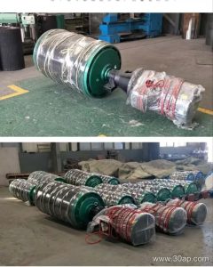 Why Does a Conveyor Pulley Develop Surface Cracking and Lagging Separation Under Heavy Clinker Loads
