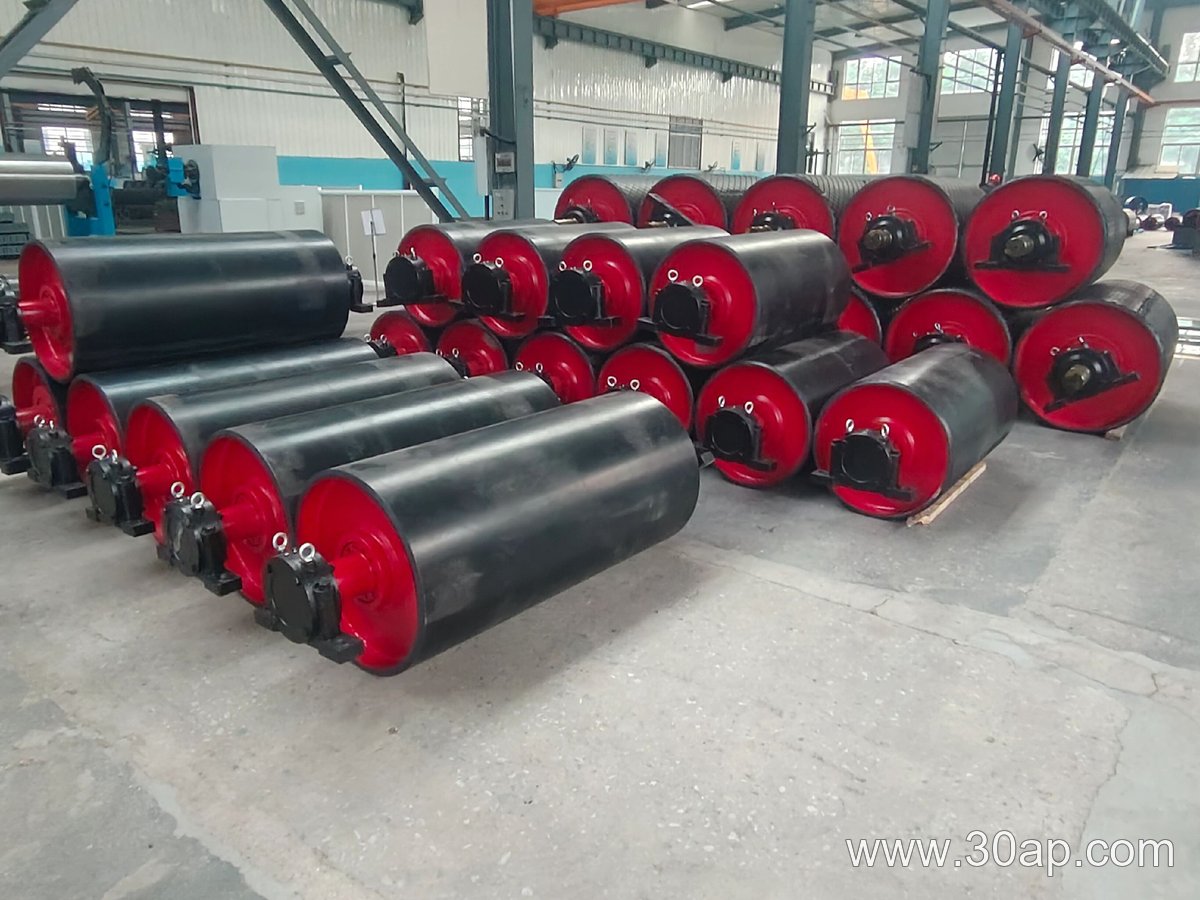Ceramic Lagged Drive Pulley product image