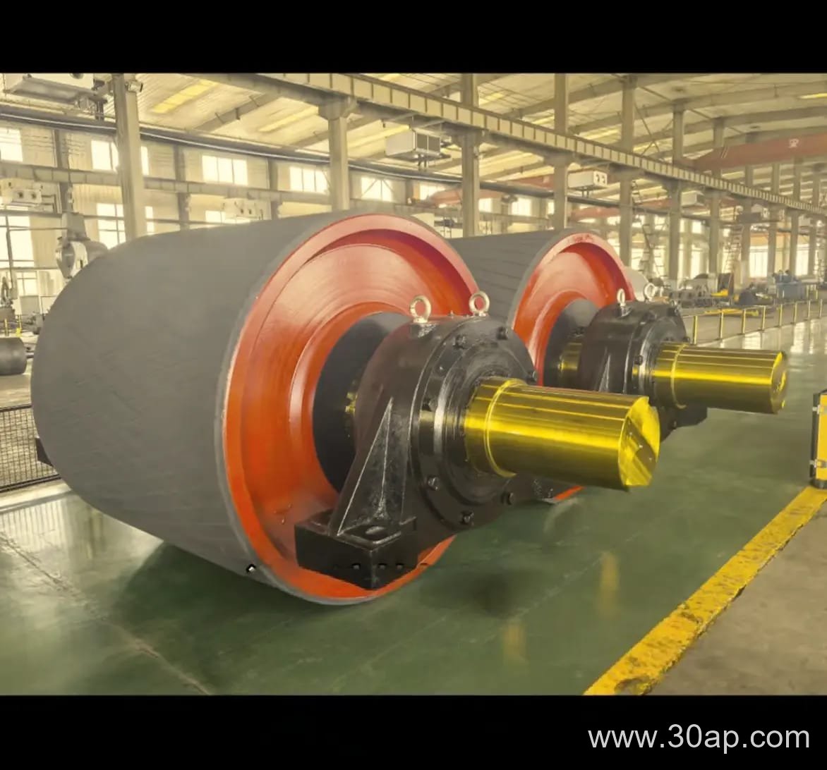 Ceramic Rubber-Lined Pulley product image