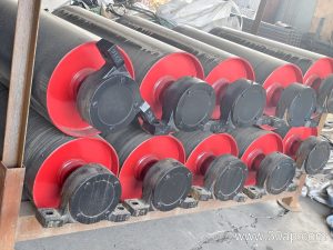 1250mm Diameter Conveyor Pulley A Large Drum for Heavy Belt Systems