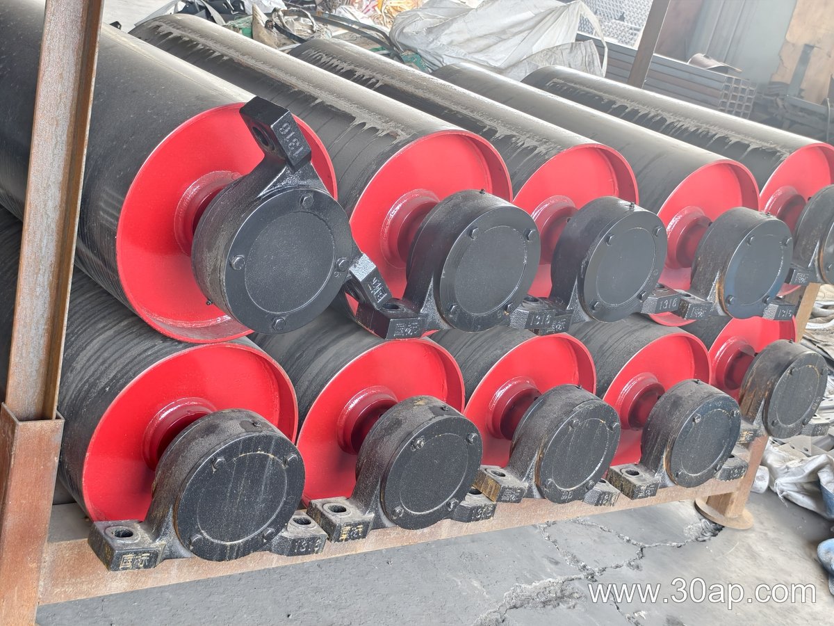 1250mm Diameter Conveyor Pulley A Large Drum for Heavy Belt Systems