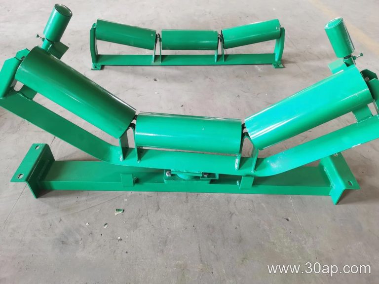 Three-Roll Idler Bracket for Conveyor Systems