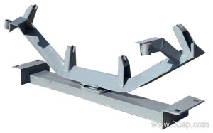 Adjustable Conveyor Bracket for Belt Conveyor Support Systems