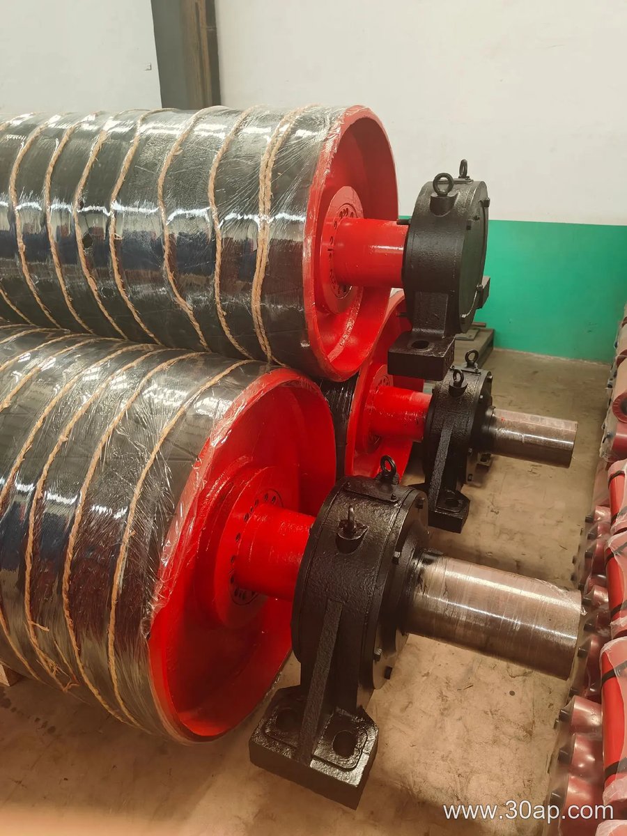 Wear-Resistant Ceramic Lagged Pulley product image
