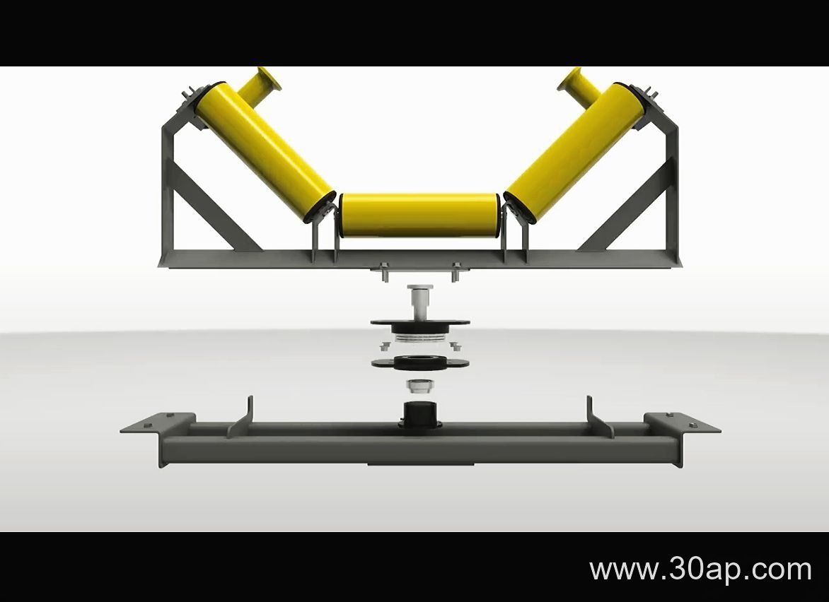 Three-Roll Idler Bracket