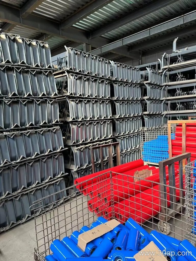 Trough Idler Bracket Set for Conveyor Belt Support