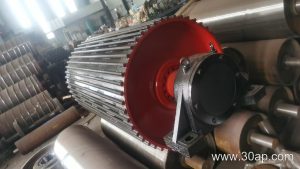Conveyor Belt Lagged Pulley