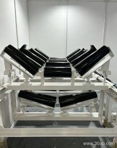 How Dimension Calculations Determine Conveyor Bracket Length and Hole Spacing on a Wet Outdoor Conveyor