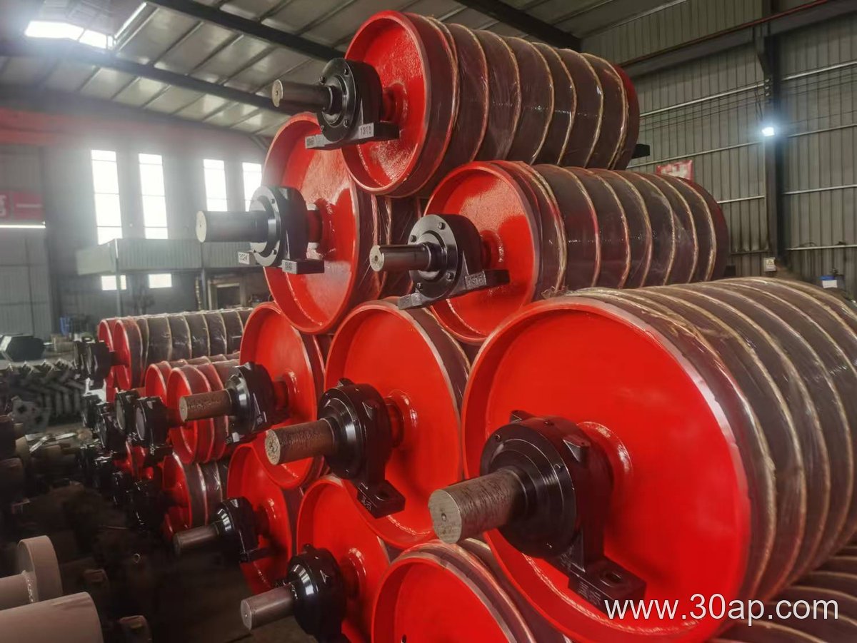 Belt Conveyor Rubber Lagged Pulley product image