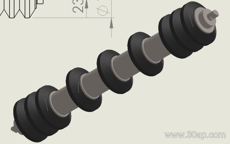 Rubber Idler Rollers for Conveyor Belt Support and Impact Absorption