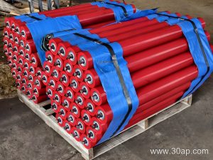 Return Self-Aligning Idler for Reliable Conveyor Belt Tracking