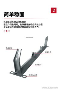 Three-Roll Idler Bracket Essentials for Troughing Conveyor Systems
