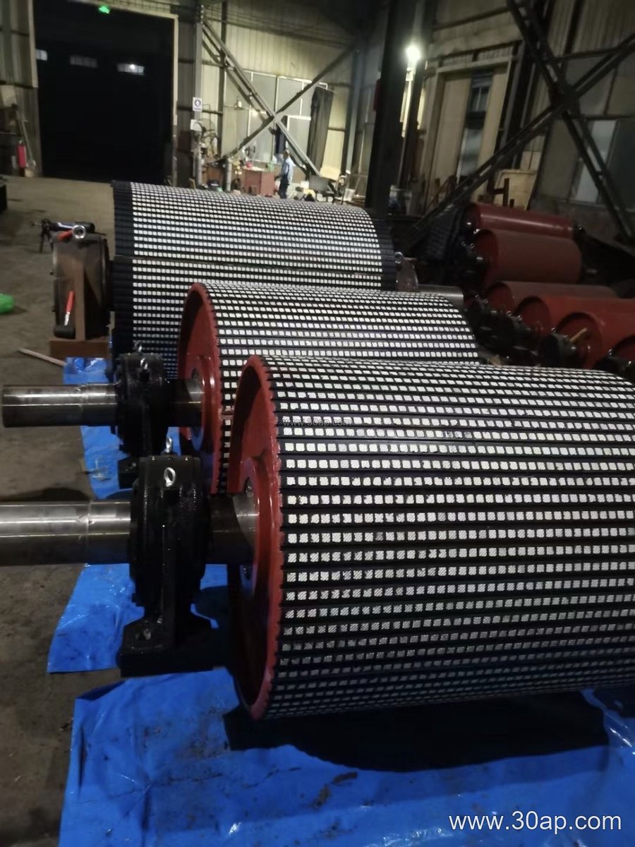 Ceramic-Lined Pulley