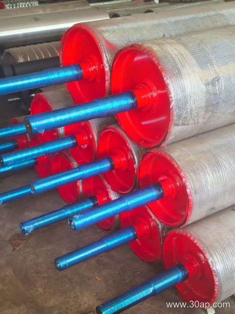 Intermediate Bend Pulley in a Conveyor System