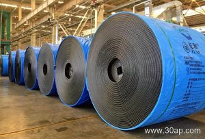 Acid Resistant Conveyor Belt for Corrosive Material Handling