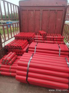 Parallel Return Idler for Conveyor Belt Support