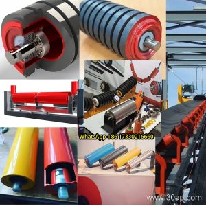 Double-Sealed Idler for Dusty and Wet Conveyor Lines