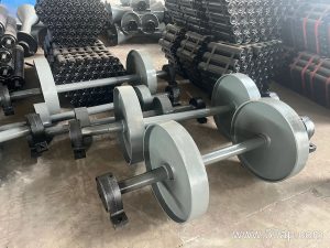 Spiral Return Idler for Conveyor Belt Cleaning and Support