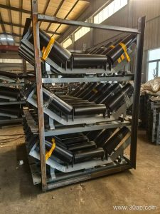 Impact Idler Bracket for Conveyor Loading Zones