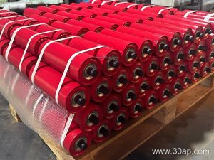 Vertical Guide Idler for Conveyor Belt Alignment