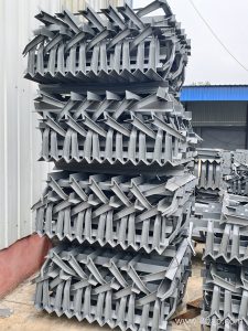 Conveyor Belt Support Frame for Stable Belt Tracking