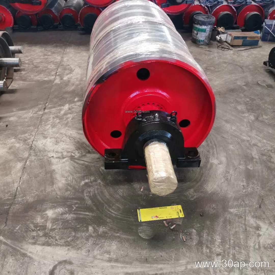 Wear-Resistant Ceramic Lagged Pulley