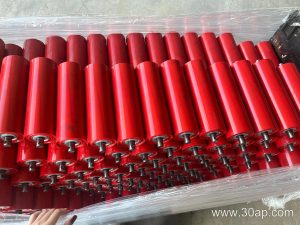 Conveyor Belt Self-Aligning Idler Keeping the Belt on Track