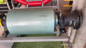 Ceramic Lagged Drive Pulley for High-Traction Conveyor Systems