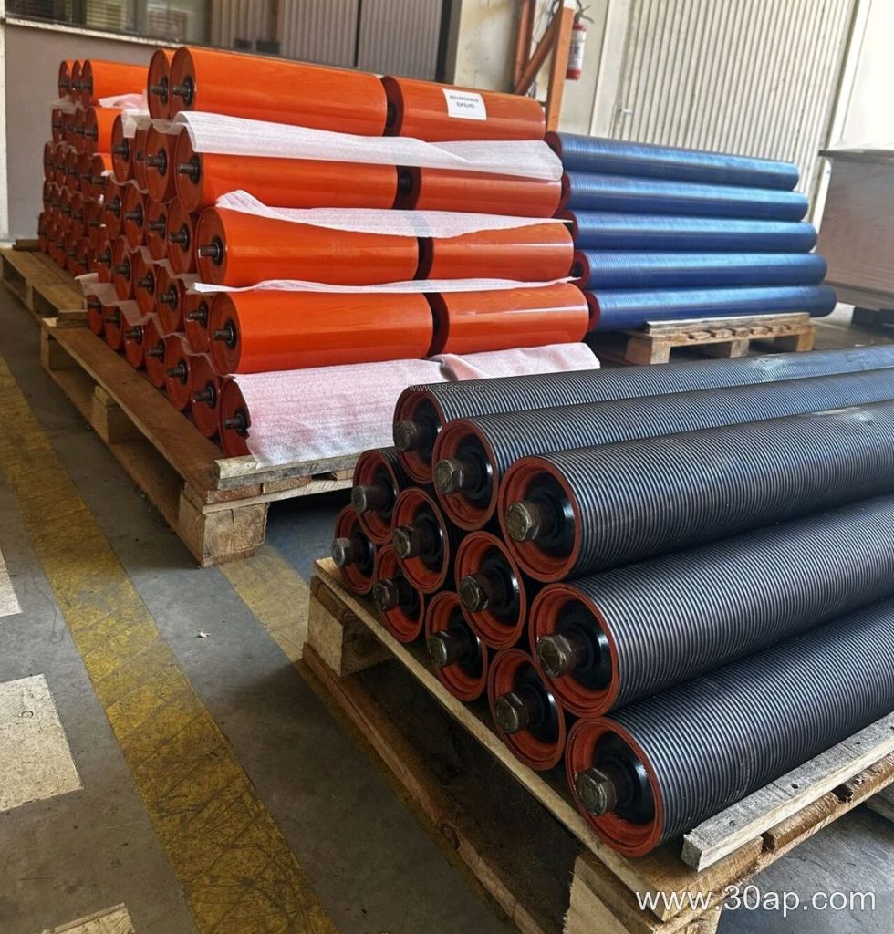 Wear-Resistant Mining Idler