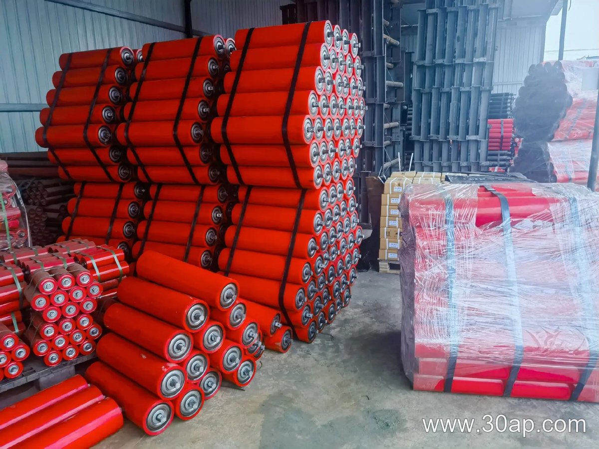 High-Angle Conveyor Trough Idler