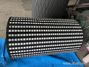 Intermediate Bend Pulley in a Conveyor System
