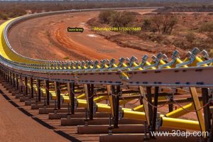 Conveyor Bracket Assembly for Troughing and Return Runs