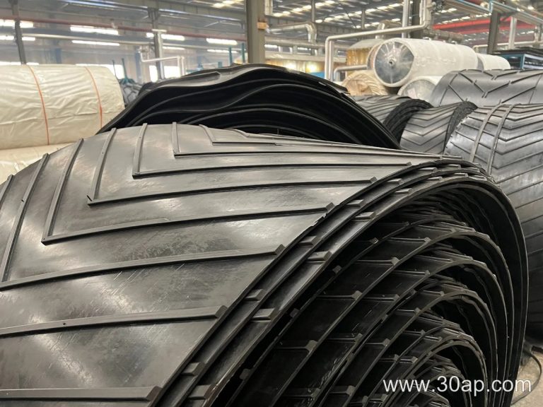 Acid Resistant Conveyor Belt for Aggressive Material Handling