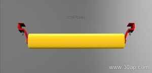 Galvanized Idler Rollers for Harsh Conveyor Duty