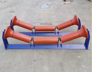 Vertical Idler Bracket for Conveyor Belt Support and Alignment