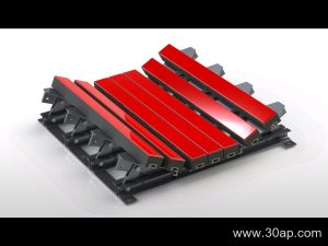 Trough Idler Bracket Set for Stable Belt Support
