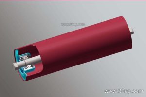 Heavy-Duty Impact Idler for Conveyor Loading Zones